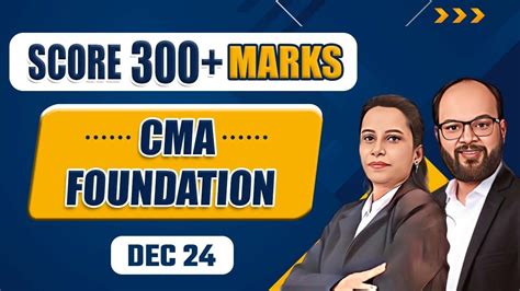 Score 300 Marks CMA Foundation Dec 24 How To Clear CMA Fond In 1st