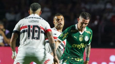 S O Paulo E Palmeiras Empatam Em Jogo Pol Mico No Paulist O