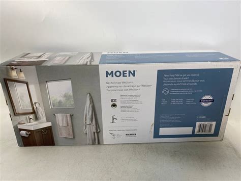 Moen Wellton 4 Piece Bath Hardware Set 20fr49 Ebay