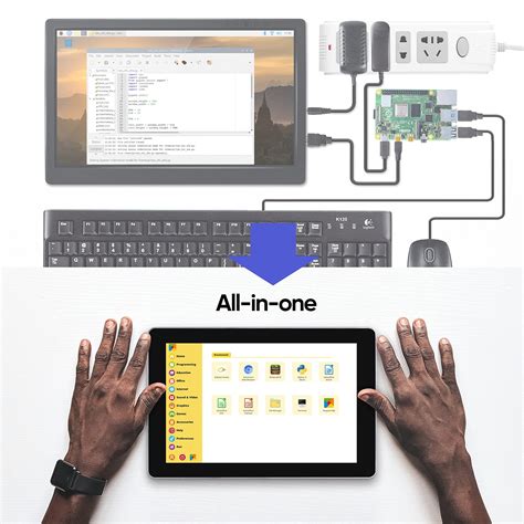 Buy Sunfounder Raspad An All In One Raspberry Pi B Tablet With