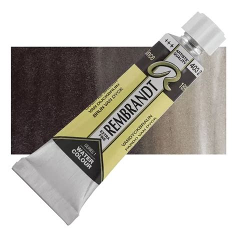 Aquarela Talens Rembrandt 10ml 403 Vandyke Brown MercadoLivre