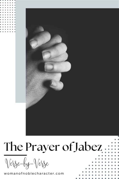 The Prayer Of Jabez Verse-by-Verse & Praying This Powerful Prayer