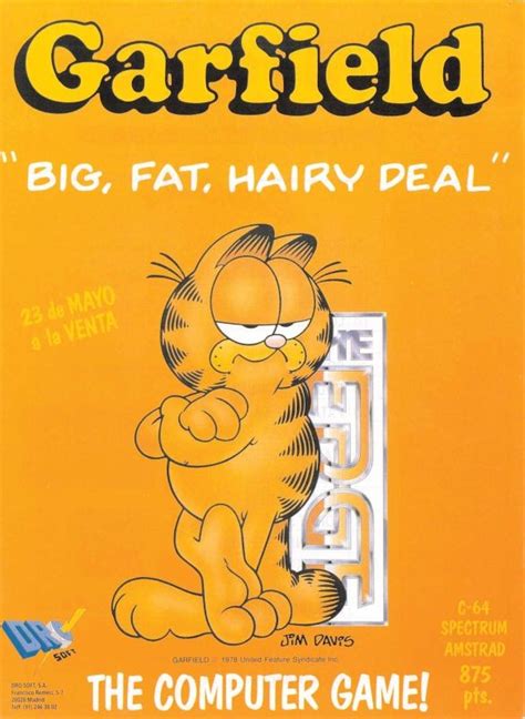 Garfield Big Fat Hairy Deal Details Launchbox Games Database