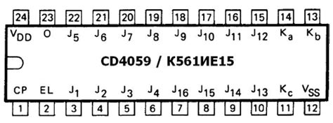 К561ИЕ15 - ИС стандартной логики К561, К176 - МИКРОСХЕМЫ - Электронные ...