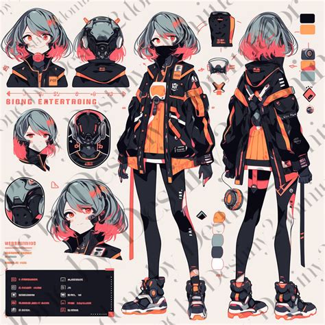 Cyberpunk fashion adopt by Destiny2Dominator on DeviantArt