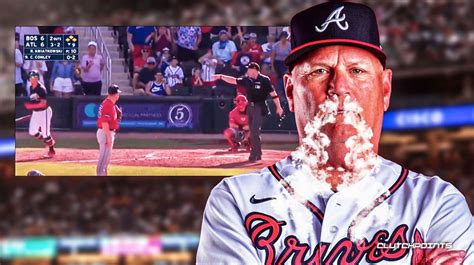 Braves Red Sox Pitch Clock Ending Draws Ire Of Brian Snitker