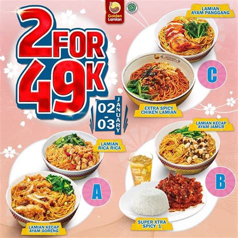 Promo Makanan Dan Minuman Januari Catat Tanggalnya