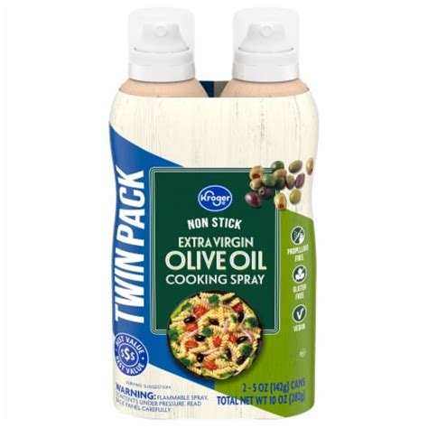 Kroger® Extra Virgin Olive Oil Cooking Spray 2 Pk 5 Oz Fry’s Food Stores