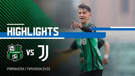 Primavera 1 Timvision Sassuolo Juventus 2 2 Highlights Youtube