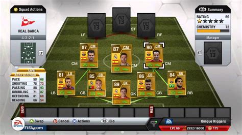 Fifa Ultimate Team Liga Bbva Team Youtube