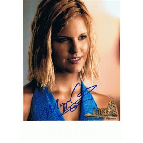 Maggie Grace Autograph Lost Signed In Person 10x8 Photo