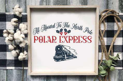 Polar Express Svg Believe Polar Express Svg Bundle North Etsy