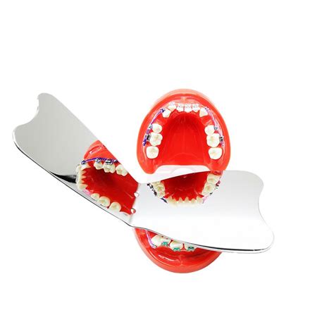 Dental Orthodontic Intra Oral Mirror Photographic Ss Reflector