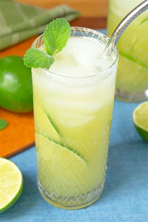 Cucumber Lime Agua Fresca Oatandsesame Recipe Summer Fruit Recipes Agua Fresca Fruit Recipes