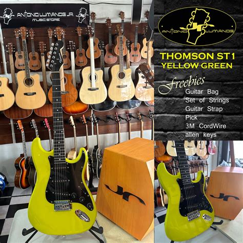 Thomson Electric Guitar Strato Style ST1 ST2 Solid Wood Lots Of