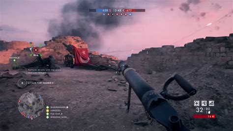 Secret Reload Bf1 Lewis Gun Youtube