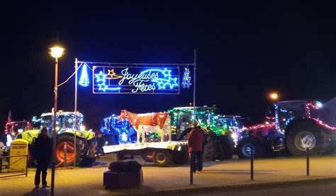 Pruill Le Ch Tif Des Tracteurs Illumin S De Passage Le Mans Maville