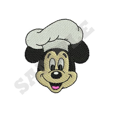 Mickey Mouse Machine Embroidery Design Etsy