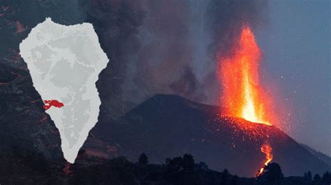 Volcán de La Palma datos de un mes de erupción en la isla