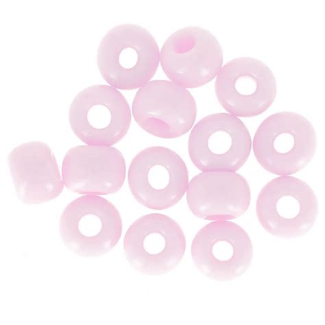 Rocailles 2 0 6 Mm Undurchsichtig Light Rosa X20g Perles Co