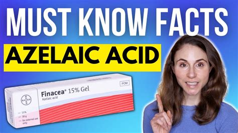 Must Know Azelaic Acid Facts Dermatologist Drdrayzday Youtube