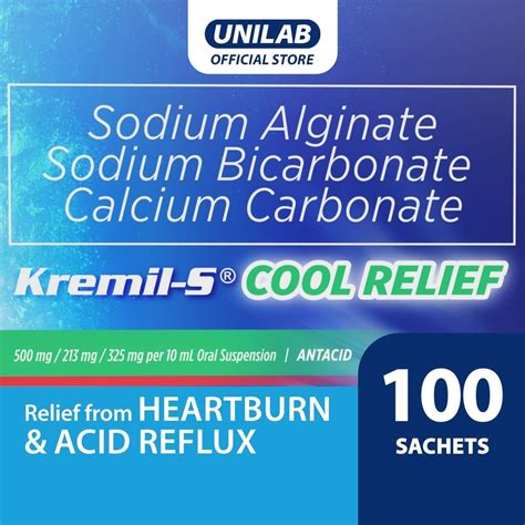 Kremil-S Liquid Cool Relief 10ml 100 Sachet | Shopee Philippines
