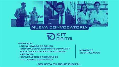 Nueva Convocatoria De Kit Digital Destinada A Comunidades De Bienes