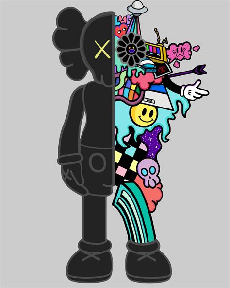 Kaws Doodle By Notabstrakt On Newgrounds