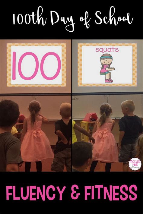 100th Day Of School Fluency And Fitness • Tickled Pink In Primary 100