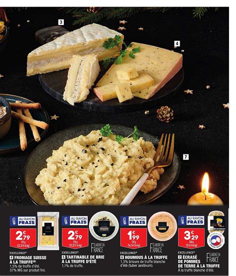 Promo Fromage Suisse à La Truffe Excellence Tartinable De Brie à La