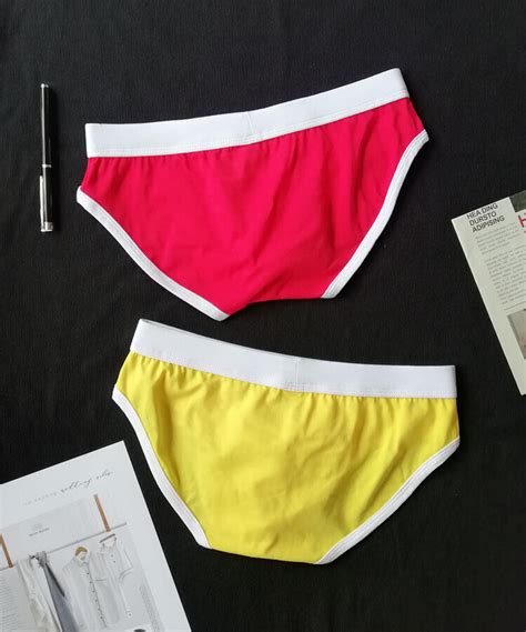 Mens Sexy Breathable Panties Cotton Low Waist Rise Bikini Thong Briefs Underwear Ebay