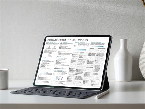 Pandas Cheat Sheet Efficient Python Programming For Data Scientists