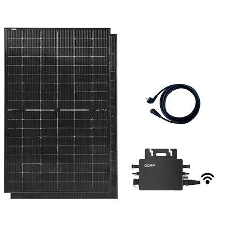 Solar Pv W Balkonkraftwerk Komplettset Mit Sunpro W Solarmodule