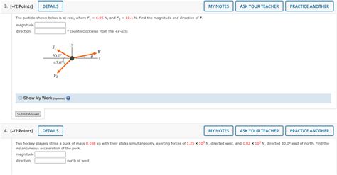 Solved 3. [-/2 Points] DETAILS MY NOTES ASK YOUR TEACHER | Chegg.com 
