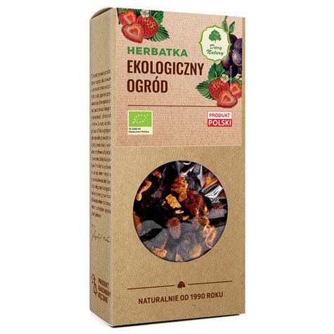 Herbatka Ekologiczny ogród EKO 100 g Naturalnie od 1990 roku