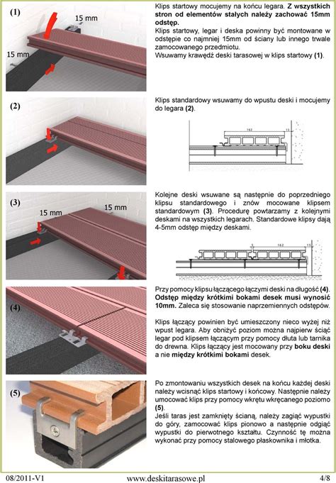 System Desek Tarasowych Instrukcja Monta U Pdf Darmowe Pobieranie