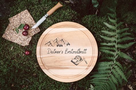 Holzbrett mit Gravur Frühstücksbrett personalisiert Etsy