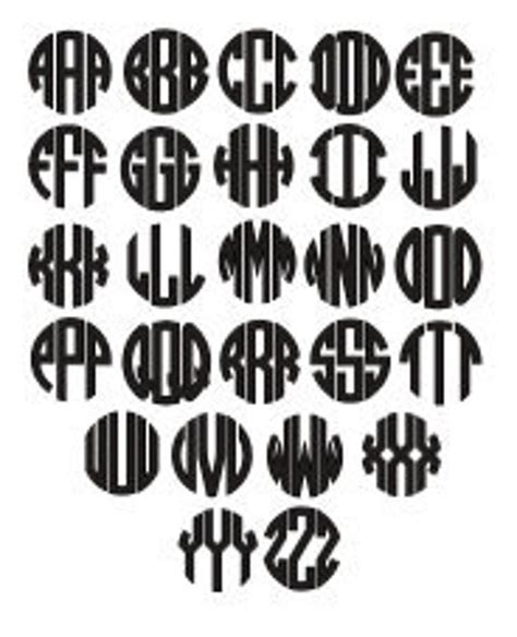 Iron On Monogram Iron On Decal Iron On Vinyl 72 Iron On Etsy