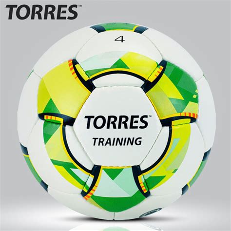 Футбольный мяч TORRES TORREStrng, 4 размер, белый, зеленый купить по ...