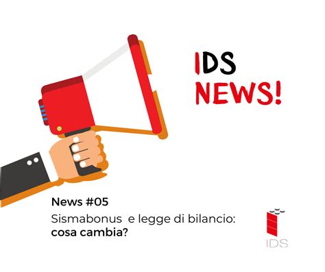 Ids News Sismabonus E Legge Di Bilancio Cosa Cambia