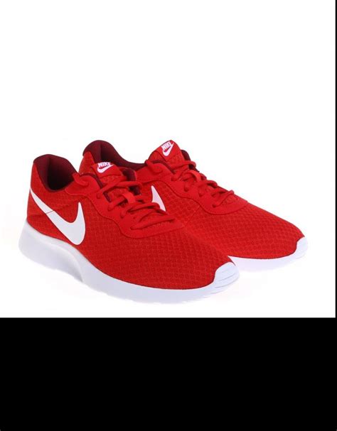 Nike Nike Tanjun Zapatillas Rojo Lona 57911