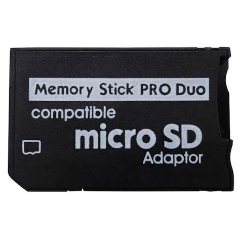 SANOXY MicroSDHC to Memory Stick Pro Duo MICRO SD Adaptor MagicGate ...