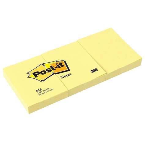 Blocco Foglietti Post It M X Mm Giallo Canary Post It