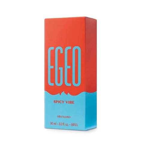 Egeo Spicy Vibe Desodorante Col Nia Ml Baunilha E Pimenta Em