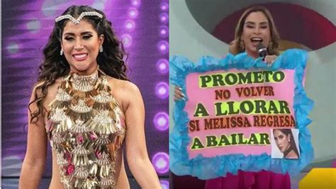 ‘américa Hoy Pide El Regreso De Melissa Paredes A ‘el Gran Show Con