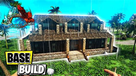 ARK CRYSTAL ISLES ALL IN ONE BASE SPEED BUILD YouTube