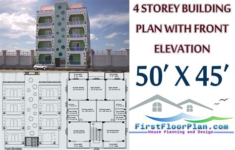 4 Storey Building Design