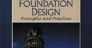 Foundation Design: Principles and Practices 2nd Edition | the Nest of ...