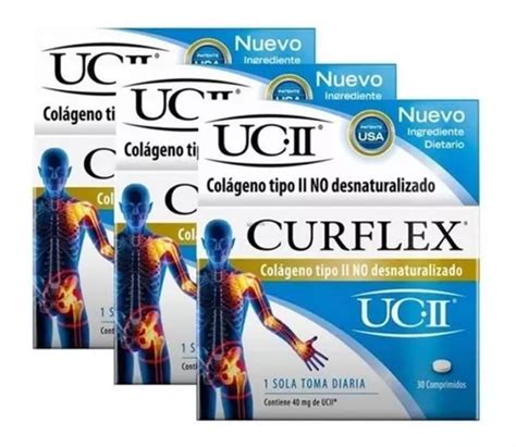 Curflex Colageno Tipo Ii No Desnaturalizado Comp X Un Mercadolibre