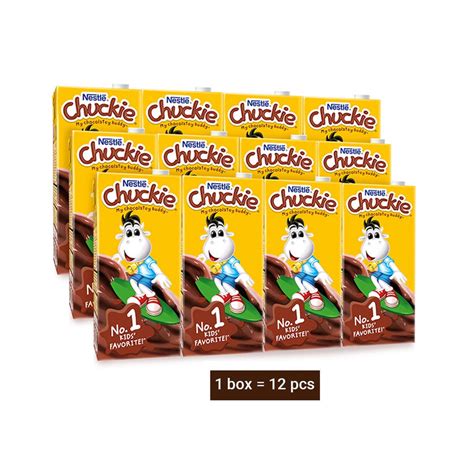 Chuckie Chocolate Flavoured Milk 1l Pack Of 12